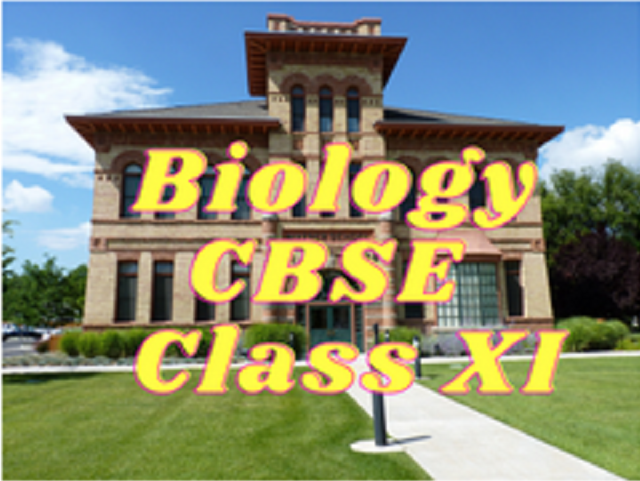 Biology (CBSE) - Class XI